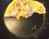 混ぜて焼くだけ♩超簡単とん平焼き風♩作り方3写真