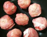 梅干しでサッパリ肉巻きおにぎり お弁当に作り方7写真