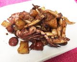 イカゲソのマヨ醤油炒め♪作り方9写真