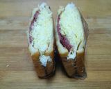 コンビーフとキャベツのグリルサンド作り方9写真