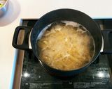 カマンベールと釜揚げしらすの和風パスタ作り方1写真