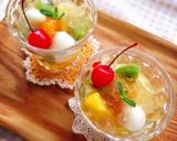ひんやり＊ヨーグルト白玉フルーツポンチ作り方4写真