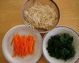 給食のナムル♪作り方1写真