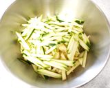 簡単☆ズッキーニとじゃが芋のガレット作り方1写真