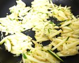 簡単☆ズッキーニとじゃが芋のガレット作り方3写真