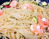 簡単★ズッキーニと海老のパスタ作り方10写真