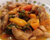 カラフルピーマンの♪チキンカレー炒め作り方2写真