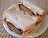 たまごハンバーグサンド作り方5写真