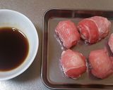 ☆お弁当に♪うずら卵の豚肉巻き☆作り方2写真