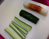 簡単 あと一品 お弁当 きゅうりちくわ★作り方1写真