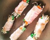 簡単❁巻いて焼くだけ♬豚肉の野菜巻き作り方4写真