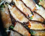 簡単❁巻いて焼くだけ♬豚肉の野菜巻き作り方5写真