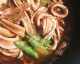 イカとアスパラのゴロ炒め〜★作り方4写真