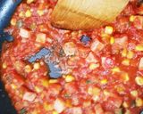 アレンジ素麺☆トマトとベーコンのパスタ風作り方4写真