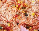 アレンジ素麺☆トマトとベーコンのパスタ風作り方7写真