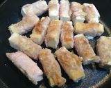 豚しゃぶしゃぶ肉で作る高野豆腐の肉巻き作り方2写真