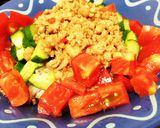 タイ料理ガパオ飯 鶏そぼろ＆バジル作り方1写真