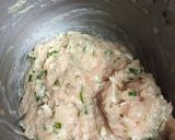 低脂肪　鶏つくね オクラあんかけ風作り方1写真