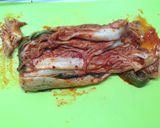 美味しく見える　キムチ切り方作り方5写真