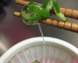 低脂肪　鶏つくね オクラあんかけ風作り方5写真