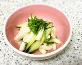 長芋のワサビみそ和え〜赤白2種〜作り方4写真