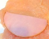 簡単★鶏むね肉でチキン・コルドン・ブルー作り方2写真