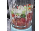 簡単料理☆トマト野菜つゆアレンジそうめん作り方3写真