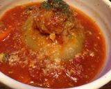 絶品♡玉ねぎの肉詰め♡トマトソース煮込み作り方8写真