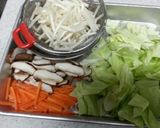 カレ—風味のあんかけ焼きそば作り方1写真