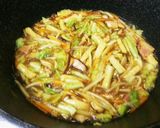 カレ—風味のあんかけ焼きそば作り方4写真
