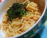 和風だしで☆マヨネーズ明太子パスタ作り方3写真