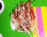厚揚げのにんにくミョウガ味噌焼き作り方1写真