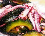いかと塩レモンでゴーヤチャンプル作り方6写真