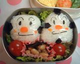 おむすびまんとこむすびまん弁当♪作り方1写真