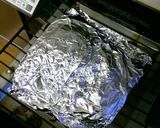両面焼きグリルでキノコのホイル焼き作り方2写真