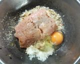 照り焼き風チキンバーガー作り方1写真