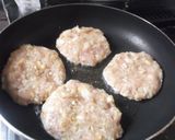 照り焼き風チキンバーガー作り方3写真