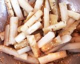 お弁当に 酢ごぼう作り方4写真