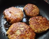 照り焼き風チキンバーガー作り方6写真