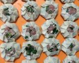 簡単！ニラ饅頭♥︎ひき肉要らずの失敗無し作り方5写真