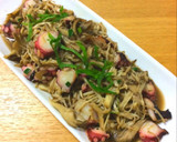 たこときのこのバター醤油炒め作り方4写真