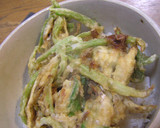 かます子と若牛蒡のかき揚げ丼作り方5写真