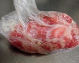豚肉・ﾅｽ・長芋のあっさり塩麹炒め作り方1写真