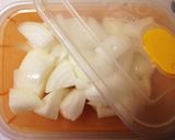 新玉ねぎde甘くてクリーミーな冷製スープ作り方2写真
