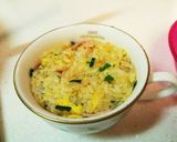 こどもごはん✩まんまる３色チャーハン作り方3写真
