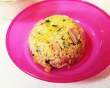 こどもごはん✩まんまる３色チャーハン作り方5写真