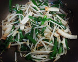 ニラともやしとちくわの炒め物作り方4写真