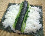 キュートな桃巻き寿司♪作り方6写真