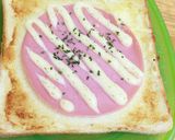 簡単おいしい☆ハムマヨトースト作り方3写真