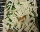 ビックリ美味しい納豆マヨチーズ卵ネギパン作り方6写真